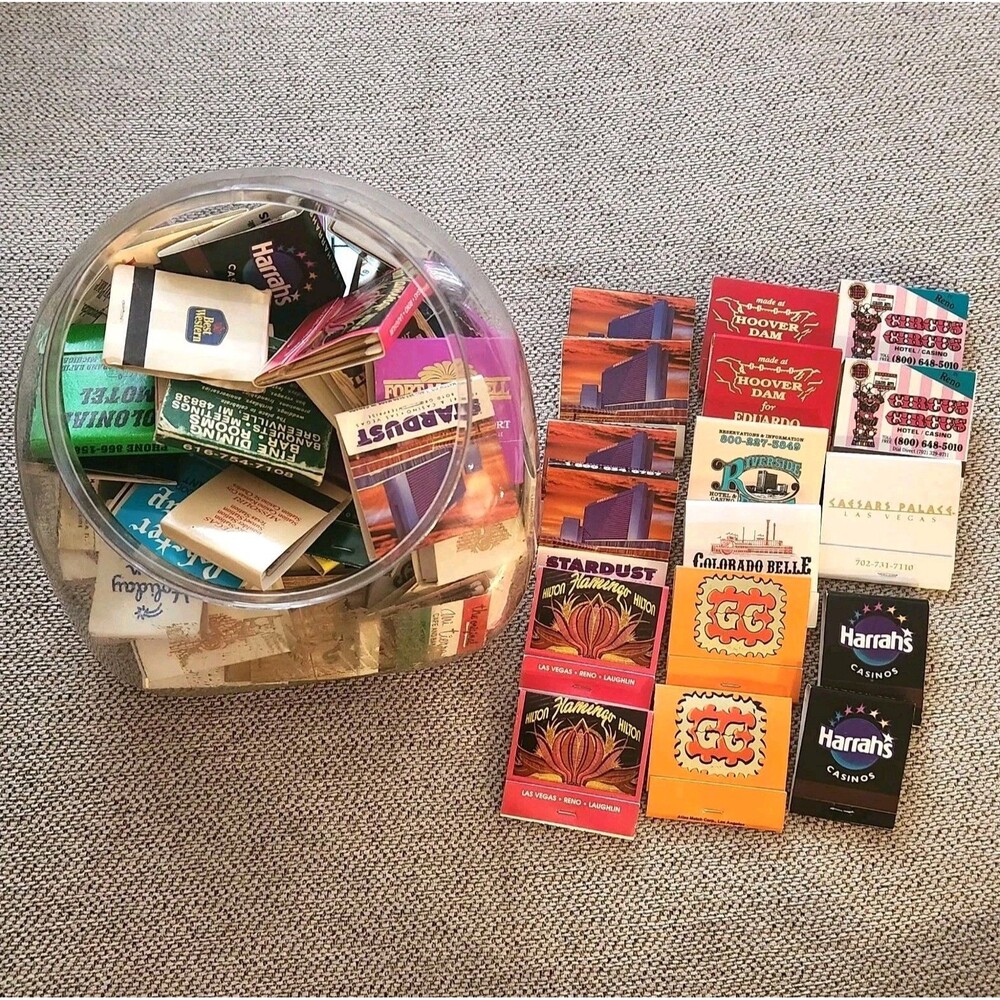84, 1990s Various Matchbooks Plus 17, 1990s Unstruck Las Vegas Casino Matchbooks